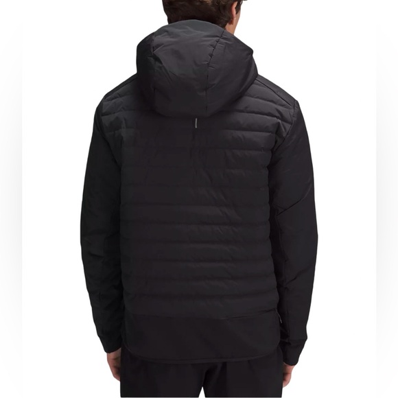 Lululemon NWT Down For It All Hoodie Men’s Black Size L - Picture 2 of 8
